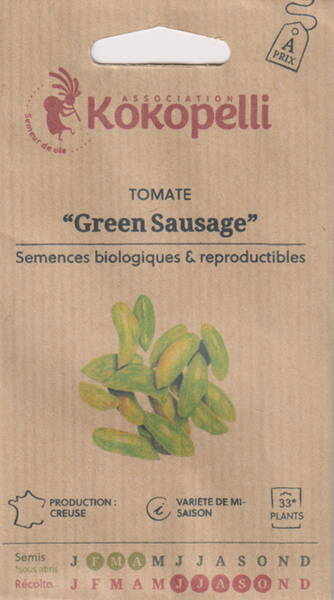 Tomat "Green Sausage"